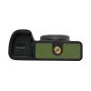 A6400 Case, BMAOLLONGB Handmade PU Leather Half Camera Case Bag Cover Bottom Opening Version for Sony Alpha A6400 with Hand Strap (Green) view 4