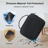 Elonbo Carrying Case for Ultimate Ears WONDERBOOM 4/3/2 Portable Outdoor Bluetooth Waterproof Speaker, WONDERBOOM 4 Wireless Speaker Travel Storage Cover, Extra Mesh Pocket Fits Charging Cable,Black view 4