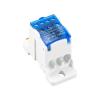 Din Rail Distribution Box Block One in Multiple Out UKK Power Universal Electric Wire Connector Junction Box Terminal Block 1 PC(UKK80A) view 1