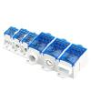 Din Rail Distribution Box Block One in Multiple Out UKK Power Universal Electric Wire Connector Junction Box Terminal Block 1 PC(UKK80A) view 2