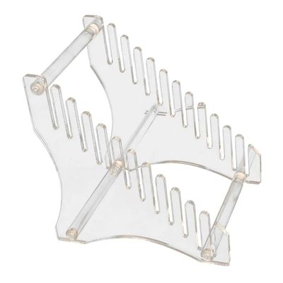 CAOJLjiaxiang-2012 CD-Holder CD Holder Stand Display Shelf Record Storage Rack Acrylic Multi Use Groove Easy Assembly Home Office File Shelf Rack Albums Record Player Stand