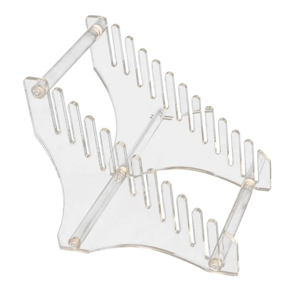 CAOJLjiaxiang-2012 CD-Holder CD Holder Stand Display Shelf Record Storage Rack Acrylic Multi Use Groove Easy Assembly Home Office File Shelf Rack Albums Record Player Stand