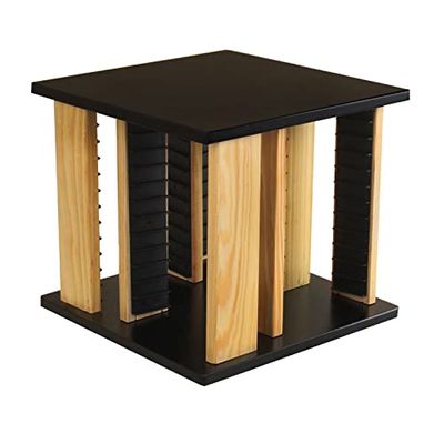 CAOJLjiaxiang-2012 CD-Holder Solid Wood CD Rack disc Rack disc Rack Game disc Storage Box Large Capacity CD Box Storage Box Record Player Stand