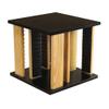 CAOJLjiaxiang-2012 CD-Holder Solid Wood CD Rack disc Rack disc Rack Game disc Storage Box Large Capacity CD Box Storage Box Record Player Stand view 1