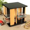 CAOJLjiaxiang-2012 CD-Holder Solid Wood CD Rack disc Rack disc Rack Game disc Storage Box Large Capacity CD Box Storage Box Record Player Stand view 2