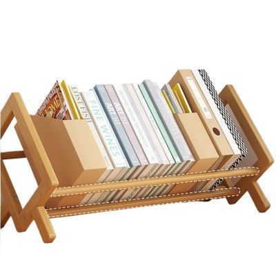 CAOJLjiaxiang-2012 CD-Holder Cd Storage Rack CD countertop Rack Desktop Storage Rack Solid Wood disc Album Display Comic Bookshelf Display Record Player Stand(50cm)