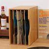 CAOJLjiaxiang-2012 CD-Holder CD Organizer Nostalgic Cassette Collection Box Record Rack Wooden Old Document Storage Desktop Record Player Stand view 2