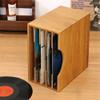CAOJLjiaxiang-2012 CD-Holder CD Organizer Nostalgic Cassette Collection Box Record Rack Wooden Old Document Storage Desktop Record Player Stand view 3