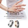 CNBRO Smart Ring Ultra Narrow Heart Rate Monitor Diamond Comfortable Sleep Ring Health Fitness Tracker Pedometer Step Counter Calories Waterproof Ladies Smart Rings for Women Men Anillo Inteligente view 2