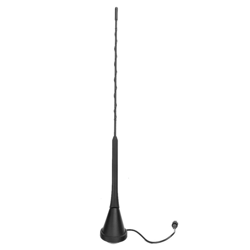 16inch Car FM Radio AM Antenna Roof Mast Base with Sturdy Weather Resistant Design Fit for MK1 MK2 MK3 Multiple Cars Alloy ABS Material Good Signal Reception Easy Installation