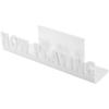 CAOJLjiaxiang-2012 CD-Holder Record Stand Vinyl Display Rack CD Records Acrylic Document Storage Office Shelves Record Player Stand(White) view 1