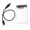 DOITOOL 2.5 Inch USB 3.0 Hard Drive Enclosure SSD Case for Solid State Drives Tool-Free Design Supports Up 2TB for Laptops and Data Recovery view 1