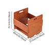 CAOJLjiaxiang-2012 CD-Holder Records Storage Holder Vinyl Records Organizer for Documents CD Books Record Player Stand view 2