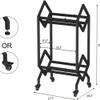 CAOJLjiaxiang-2012 CD-Holder CD Record Display Rack Magazine Placement Rack Metal Desktop Creative Bookshelf Record Storage Rack Record Player Stand(Medium) view 2