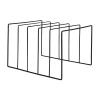 CD-Holder Desktop Vinyl Record Storage Holder, Metal Wire Vinyl Record Display Shelf, Turntable Record Collection Storage Shelf, Holds up to 50 Album Lp's Record Player Stand(Large) view 1