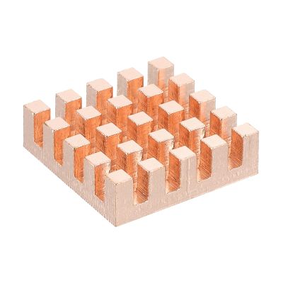 PATIKIL Copper Heatsink 20x20x6mm, Heat Sink Cooler Radiator for Raspberry Pi Chip CPU Power Transistor FET IC Power Amplifier