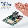 PATIKIL Copper Heatsink 20x20x6mm, Heat Sink Cooler Radiator for Raspberry Pi Chip CPU Power Transistor FET IC Power Amplifier view 3