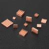 PATIKIL Copper Heatsink 20x20x6mm, Heat Sink Cooler Radiator for Raspberry Pi Chip CPU Power Transistor FET IC Power Amplifier view 4