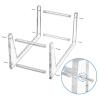 CAOJLjiaxiang-2012 CD-Holder Vinyl Record Display Holder Tabletop Acrylic Storage Stand - Clear LP Rack Vinyl Record Shelf for 12or 7Singles, Holds up to 50 Album Lp's Record Player Stand view 3