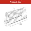 CAOJLjiaxiang-2012 CD-Holder 15 Slot Record CD Magazine Storage Rack Album Display Rack Vertical Creative Art Collection Record Player Stand view 2