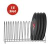CAOJLjiaxiang-2012 CD-Holder 15 Slot Record CD Magazine Storage Rack Album Display Rack Vertical Creative Art Collection Record Player Stand view 3