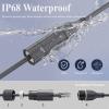 Waterproof SPX to RJ45 /Dish/Router Ethernet Cable Adapter Adapter for Starlink Satellite Gen3 V3, 0.2m view 2