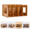 CAOJLjiaxiang-2012 CD-Holder CD Container Table Top Bookshelf Simple Office Record Rack Supply Desktop Storage Organizer Files Record Player Stand view 2