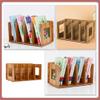 CAOJLjiaxiang-2012 CD-Holder CD Container Table Top Bookshelf Simple Office Record Rack Supply Desktop Storage Organizer Files Record Player Stand view 4