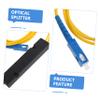 NUOBESTY Optical Fused Splitter for Home Theater Fiber Optic Distribution Box High-Speed Transmission Design for Audio and Entertainment Systems view 2