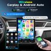 10.4 inch Single Din Car Stereo with Wireless Carplay Android Auto-2025 Upgraded 1080P IPS Detachable Touch Screen,5.2Bluetooth,12LED Backup Camera,FM Radio,USB/AUX,Mirror Link,SWC view 2