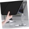 NUOBESTY Adjustable Foldable Aluminum Alloy Tablet Stand for Desk Portable 3 Rotating Holder Compatible and Tablets Silver view 4