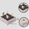Replace 1000V 50A Metal Case Single Phase Diode Bridge Rectifier, 10Pcs view 3