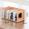 CAOJLjiaxiang-2012 CD-Holder CD Rack Wooden Storage Creative Display Rack DVD disc Video Rack CD Storage Cabinet Box Record Rack Record Player Stand view 2