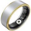 CNBRO Smart Ring Heart Rate Monitor Comfortable Sleep Ring Health Fitness Tracker Step Counter Calories Pedometer Waterproof Ladies Smart Rings for Women Men, No Subscription Fee view 1