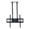 Double Pole Single Screen Ceiling TV Mount Bracket, Tilt Swive TV Mount, for 60-100inch TVs, with Loading 176 Lbs TV Bracket (12.5m) view 1