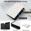 AdorableWhimsy Bow Tulip Case Compatible with Kindle Paperwhite 12th Generation 7 Inch & for Kindle Colorsoft Signature Edition 2024 with Hand Strap Textured Leather Folio Cover Auto Sleep/Wake view 4