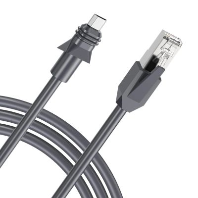 Fabater Satellite Antennae to Router, 26AWG 1200mbps, RJ45 Ethernet Cable 10M/33FT, for High Speed Internet Transfer, Fit for High Performance, Weather