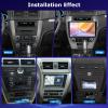 [4+64G] Upgrade Radio for Ford Fusion Mustang Mondeo 2009-2012: 10 inch IPS Touchscreen Android 15 Radio - Wireless Carplay and Android Auto, Custom Homepage, DSP/EQ, 5G/WiFi, SWC + Rearview Camera view 2