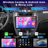 [4+64G] Upgrade Radio for Ford Fusion Mustang Mondeo 2009-2012: 10 inch IPS Touchscreen Android 15 Radio - Wireless Carplay and Android Auto, Custom Homepage, DSP/EQ, 5G/WiFi, SWC + Rearview Camera view 4