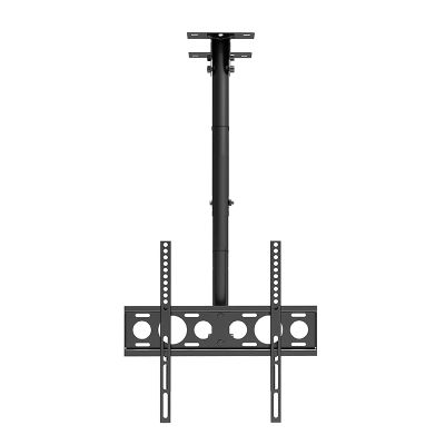 Adjustable Ceiling TV Mount Bracket, Fits 32-55inch LED Screen Display, 110 Lb Load Capacity, Black TV Bracket (34m)