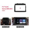 Fits for Toyota Sienna 2006-2010 Car Radio Stereo Fascia Frame Double DIN 9 inch Dash Installation Mounting Kit view 2