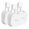 CUUTHOO Wall Mount Bracket for eero 7, Space-Saving Outlet Wall Mount for Eero 7 Router, Cable Management, Fits Vertical/Horizontal Outlets | White (3 Pack) view 1