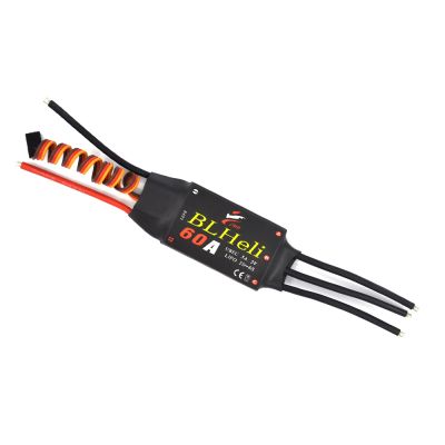 Brushless Speed Controller ESC 60A for Fixed Wing RC Model Replacement Parts