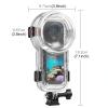 PULUZ Invisible Dive Case for Insta360 X5, [196ft/60m] Waterproof Case Diving Housing Cover Protective Underwater Shell for Insta 360 X5 Action Camera Accessories view 2