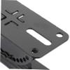 Uonlytech Wall Mount Speaker Stand Bracket Center Speaker Rack Holder for Surround Easy Installation Vertical Style view 4