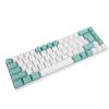 Diydeg Wired Keyboard, 68 Key Gaming Keyboard for PC Laptop (Green White Color Block) view 4