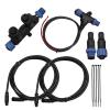 EVRBUL Marine Grade NMEA 2000 Starter Kit, NMEA 2000 Backbone Cables Drop Cables Dual Tee Connector Male/Female Terminators Compatible with Lowrance Simrad Garmin Device view 1