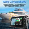 EVRBUL Marine Grade NMEA 2000 Starter Kit, NMEA 2000 Backbone Cables Drop Cables Dual Tee Connector Male/Female Terminators Compatible with Lowrance Simrad Garmin Device view 4