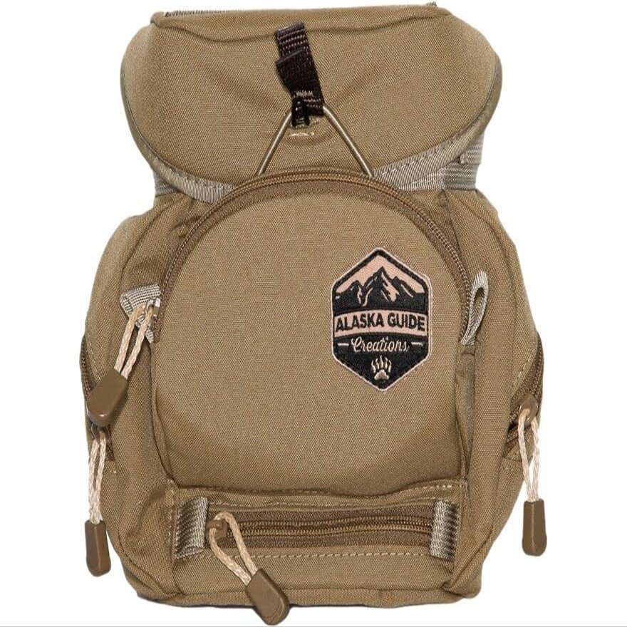 Alaska Guide Creations Kodiak Cub Max Gen L Binocular Case Coyote Brown