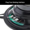 DriSentri Car Speakers, 2 Pieces 5 Inch 100W Universal Car HiFi Coaxial Speaker Vehicle Door Auto Audio Music Stereo Full Range Frequency Loudspeaker view 3